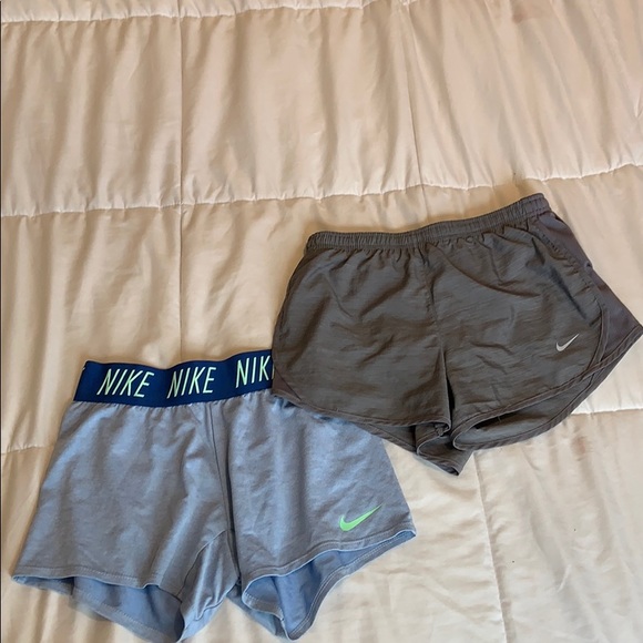 Nike Pants - Two pairs of Nike shorts GRAY SHORTS SOLD!!